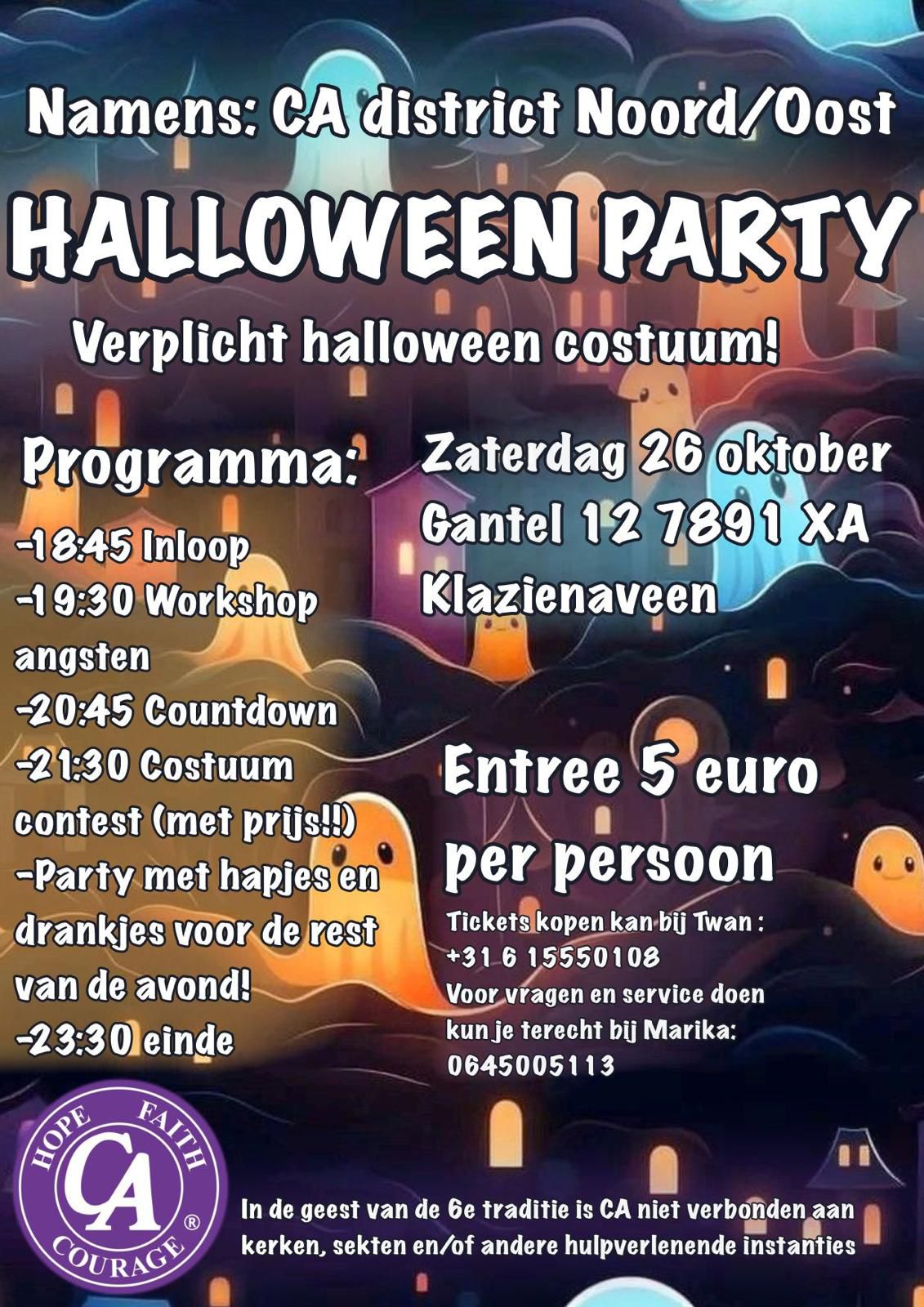 CA HALLOWEEN PARTY