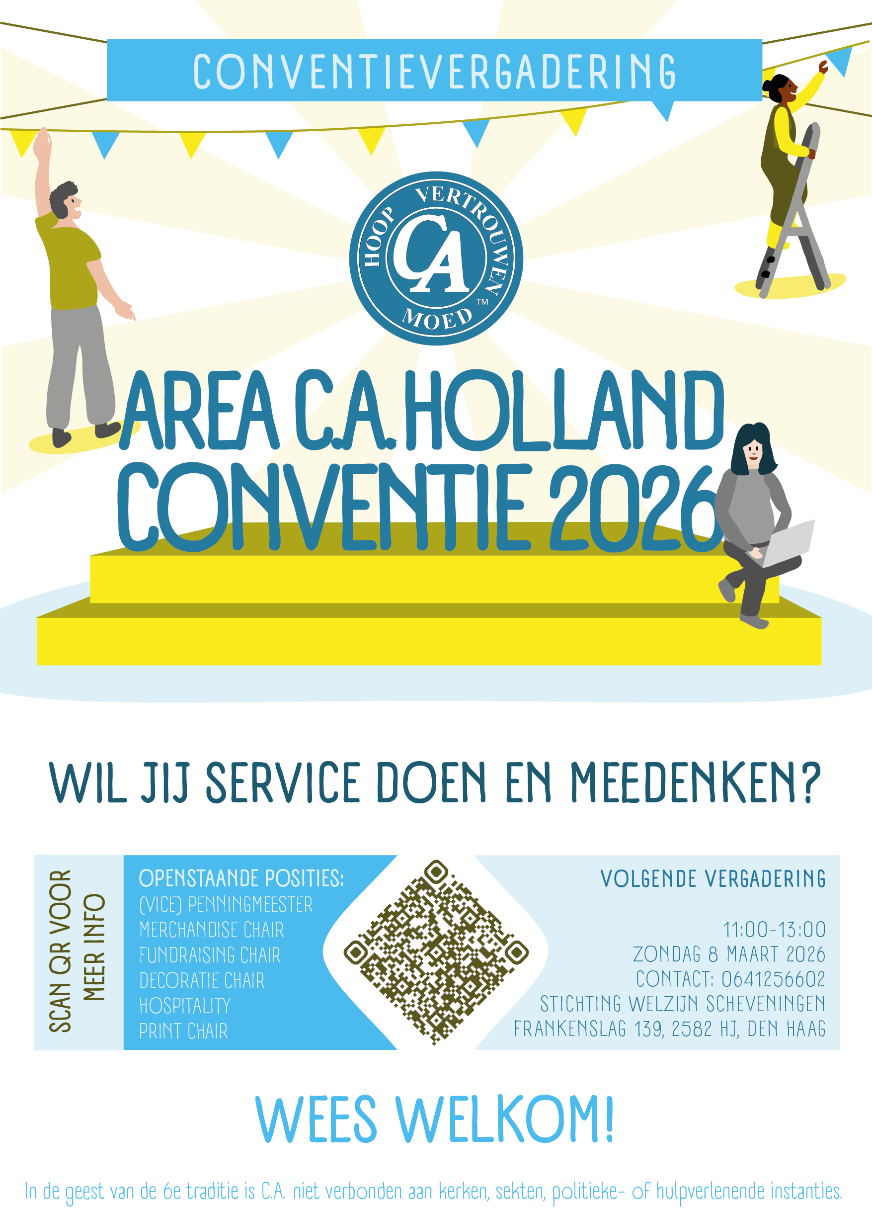 FLYER VERGADERING C.A. HOLLAND CONVENTIE 2026